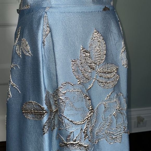 Teri Jon Blue Dress - Picture 2 of 13